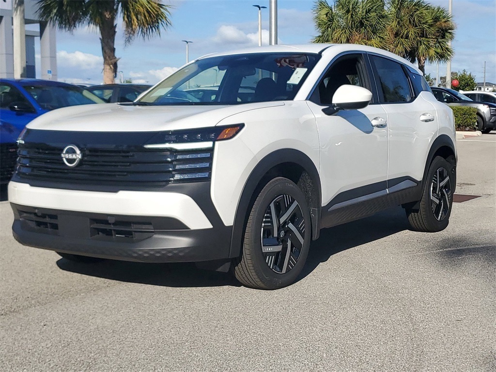 2025 Aspen White Nissan Kicks SV FWD SUV