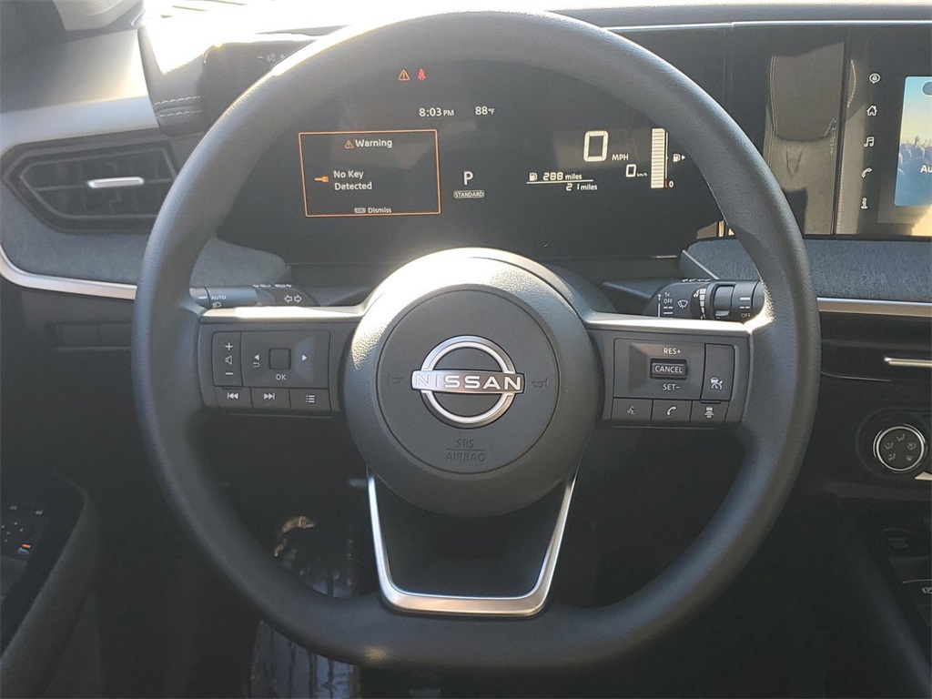 2025 Aspen White Nissan Kicks SV FWD SUV