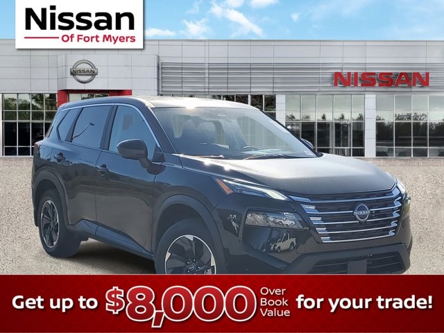 2025 Super Black Nissan Rogue SV FWD SUV