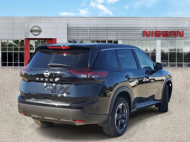 2025 Super Black Nissan Rogue SV FWD SUV