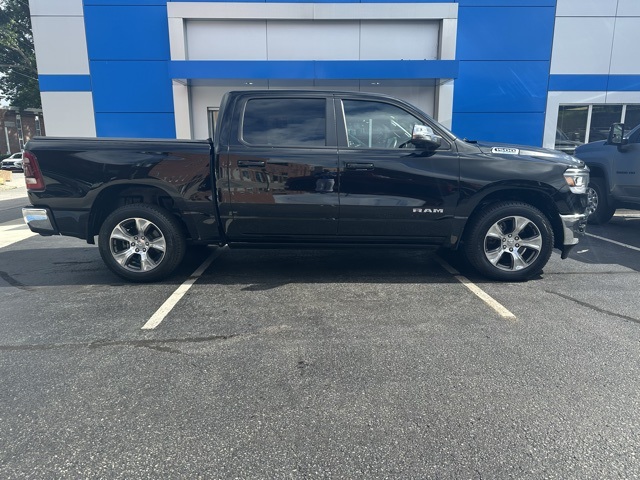 2023 Diamond Black Crystal Pearlcoat Ram 1500 Laramie 4X4 Truck