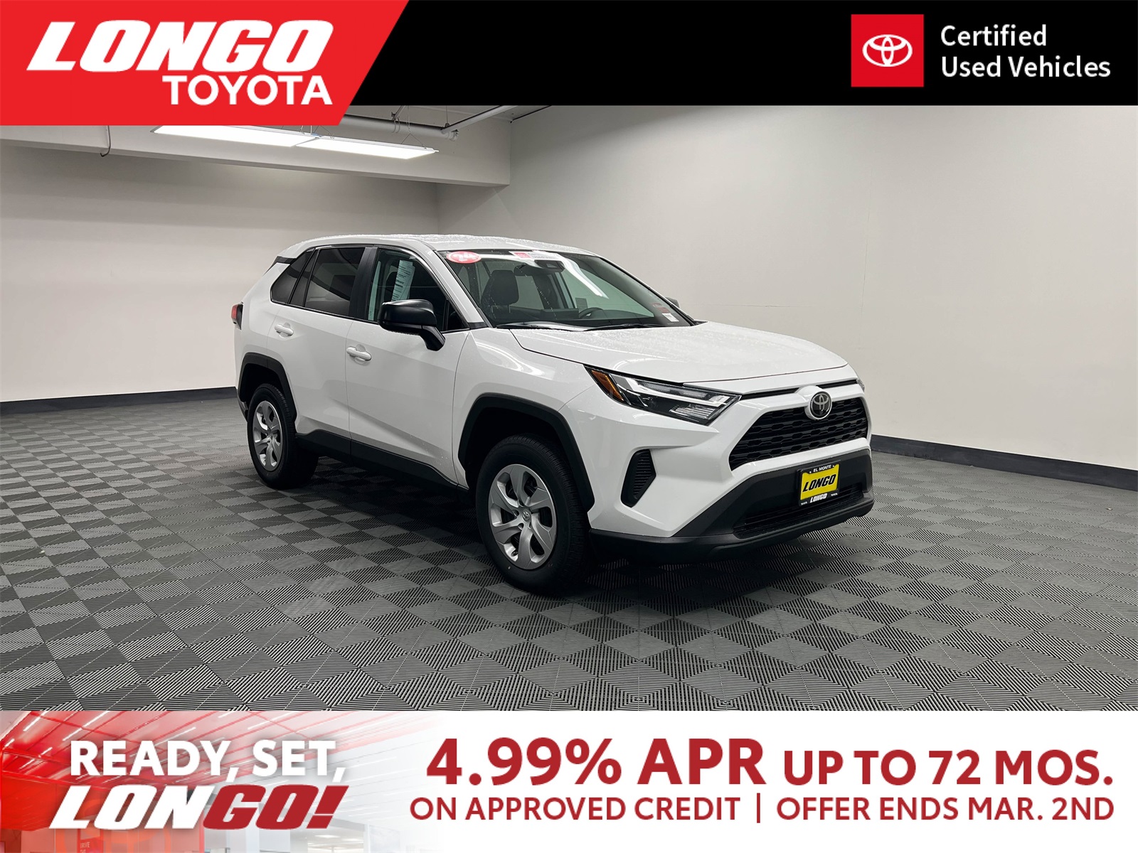 used 2024 Toyota RAV4 car, priced at $25,488