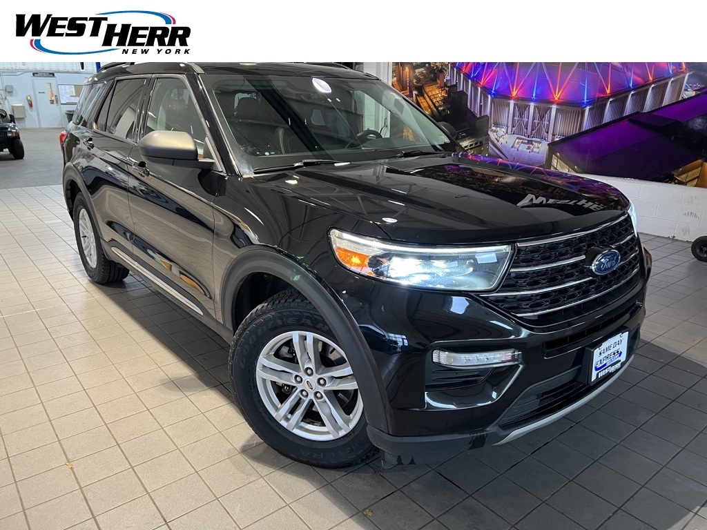 Pre-Owned 2021 Ford Explorer XLT 4D Sport Utility in #FHG251028A