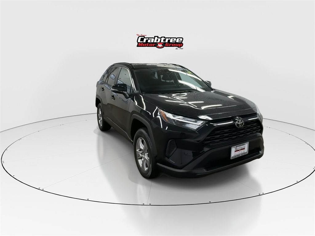 Certified 2025 Toyota RAV4 XLE with VIN 2T3P1RFV7SW522335 for sale in Kansas City