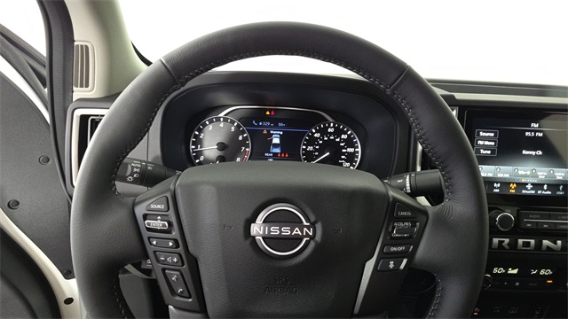 2025 Glacier White Nissan Frontier SV RWD Truck