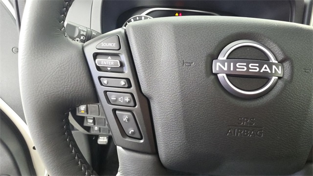 2025 Glacier White Nissan Frontier SV RWD Truck
