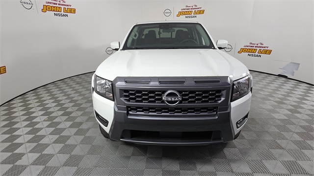 2025 Glacier White Nissan Frontier SV RWD Truck