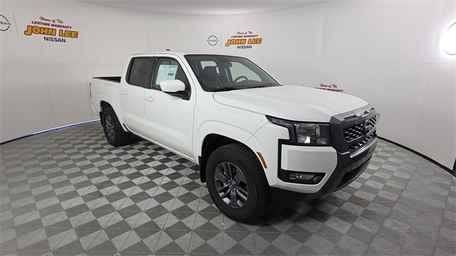 2025 Glacier White Nissan Frontier SV RWD Truck