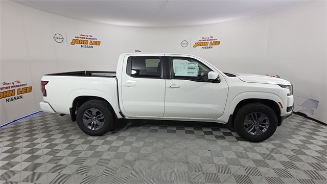 2025 Glacier White Nissan Frontier SV RWD Truck