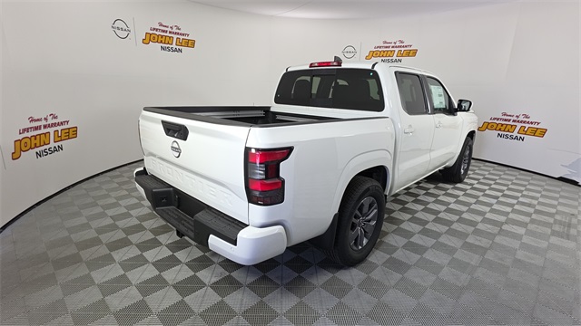 2025 Glacier White Nissan Frontier SV RWD Truck