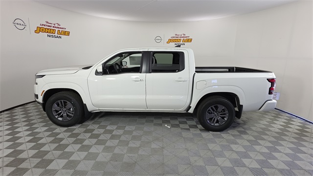 2025 Glacier White Nissan Frontier SV RWD Truck