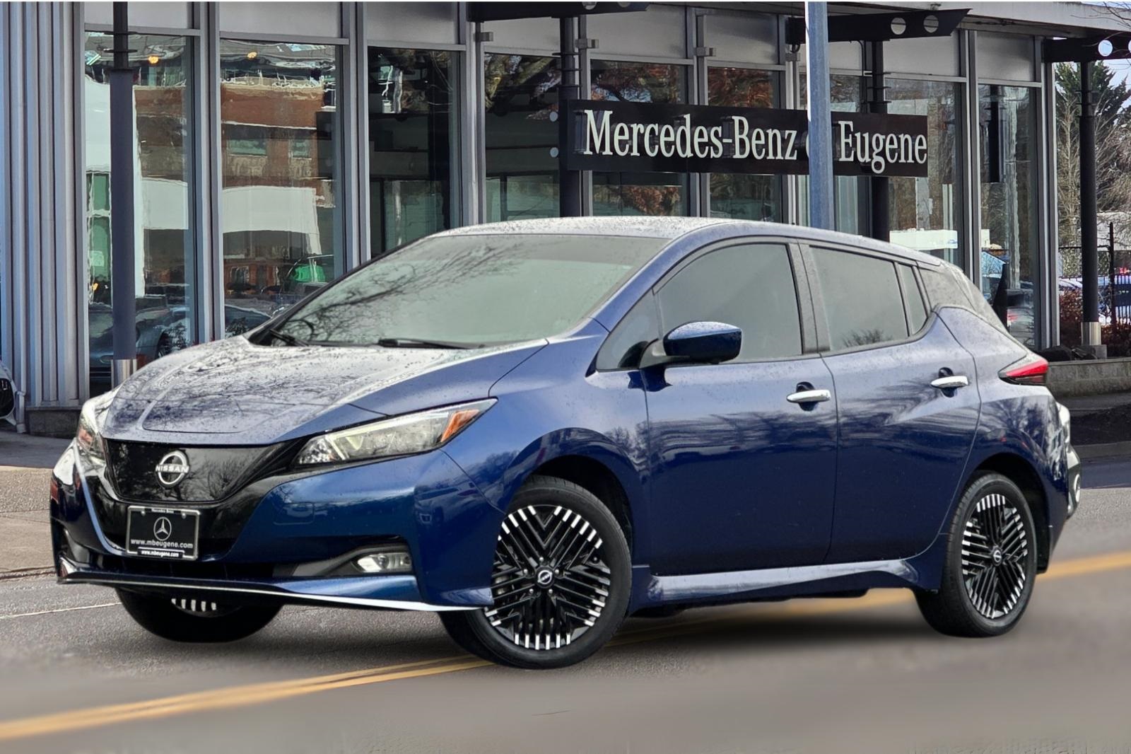 Used 2023 Nissan Leaf SV Plus with VIN 1N4CZ1CV2PC552470 for sale in Eugene, OR