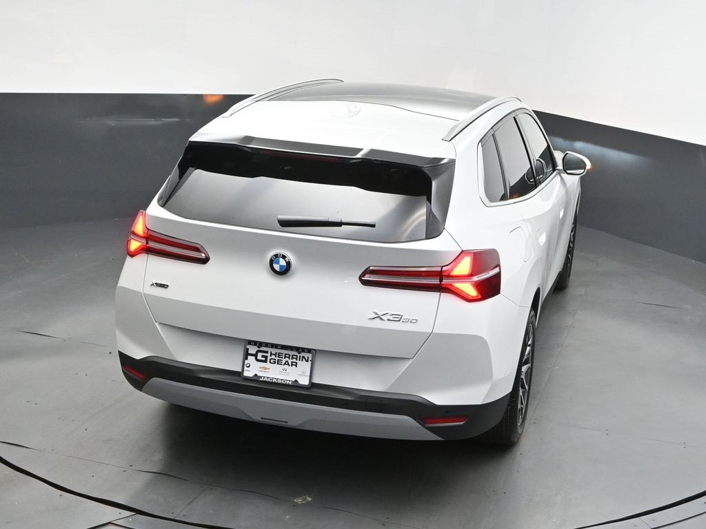 2025 Mineral White Metallic BMW X3 30 xDrive AWD SUV