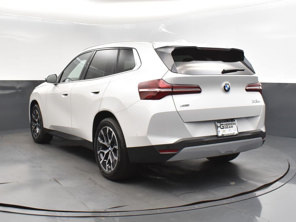2025 Mineral White Metallic BMW X3 30 xDrive AWD SUV