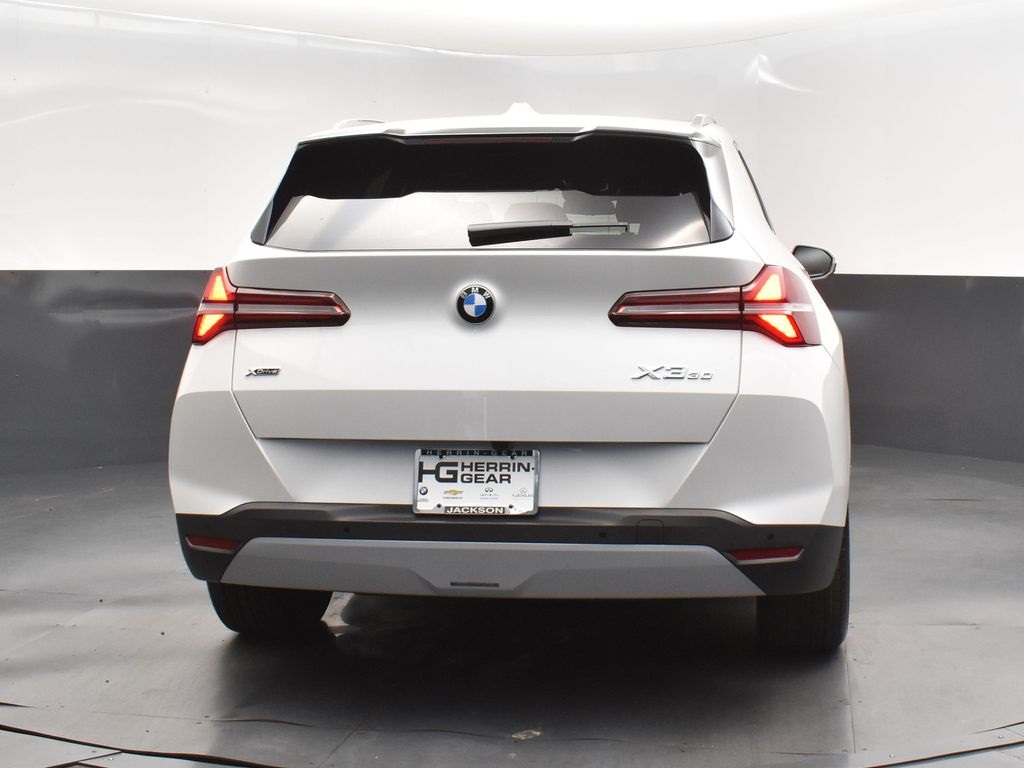 2025 Mineral White Metallic BMW X3 30 xDrive AWD SUV