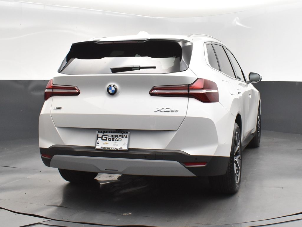 2025 Mineral White Metallic BMW X3 30 xDrive AWD SUV