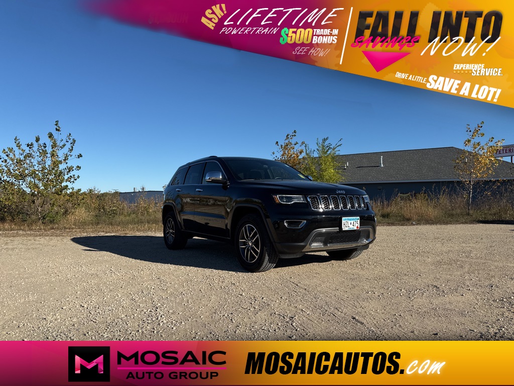 Used 2017 Jeep Grand Cherokee Limited SUVs