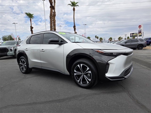 Certified 2024 Toyota bZ4X XLE with VIN JTMABACA2RA067294 for sale in Las Vegas, NV