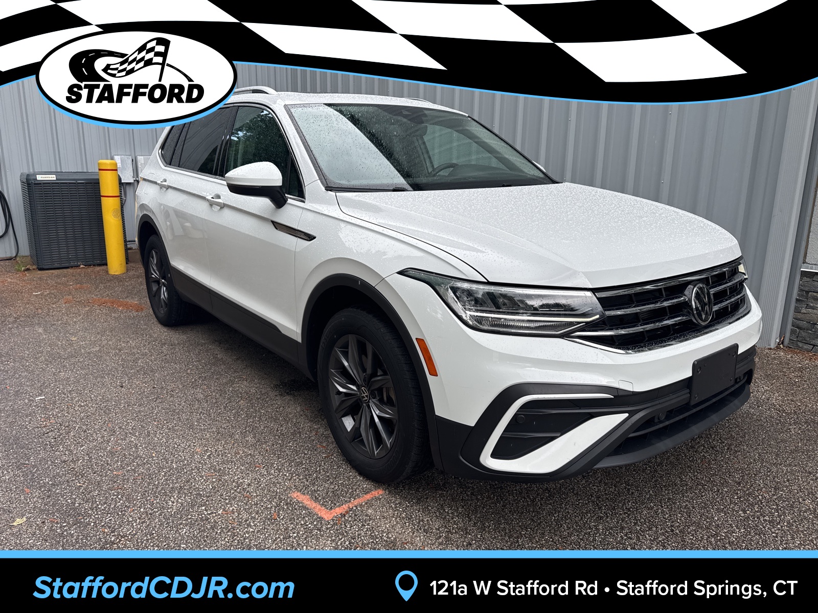 2022 White Volkswagen Tiguan 2.0T SE AWD SUV
