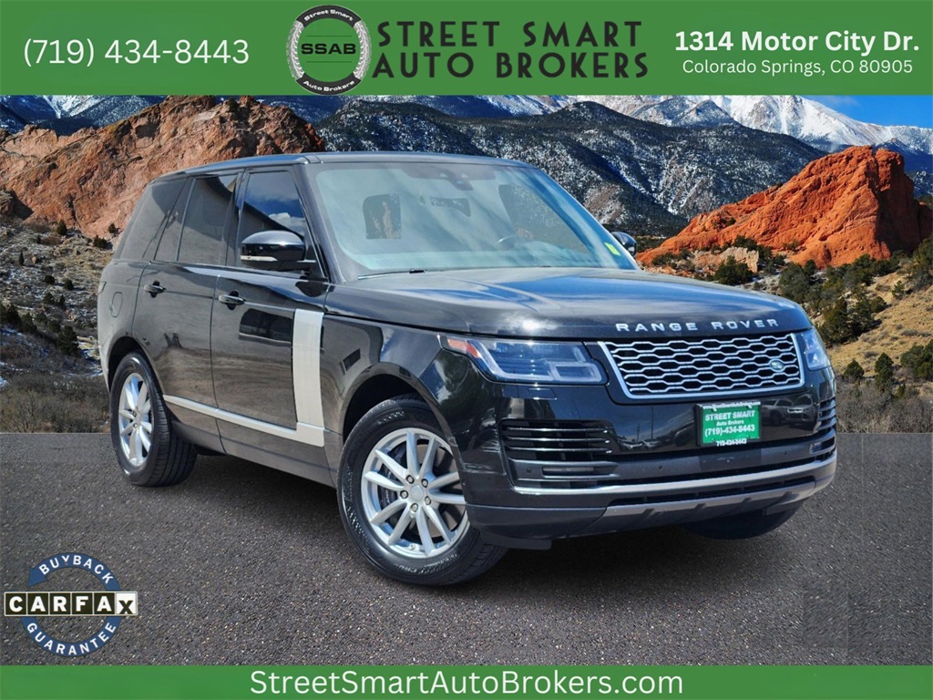 2018 Land Rover Range Rover HSE