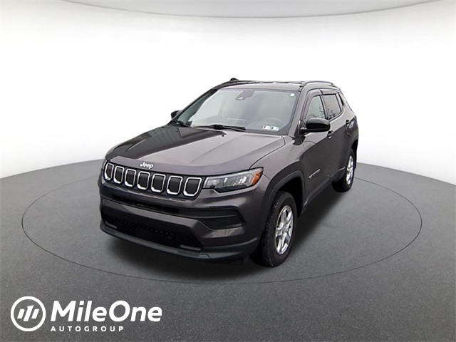 used 2022 Jeep Compass car, priced at $18,511