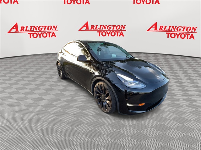 Used 2021 Tesla Model Y Performance with VIN 5YJYGDEF1MF259350 for sale in Kansas City