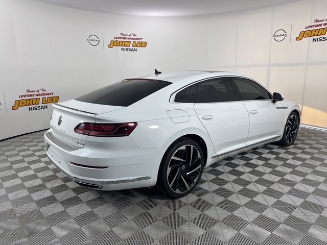 2019 Pure White Volkswagen Arteon 2.0T SEL R-Line AWD Sedan