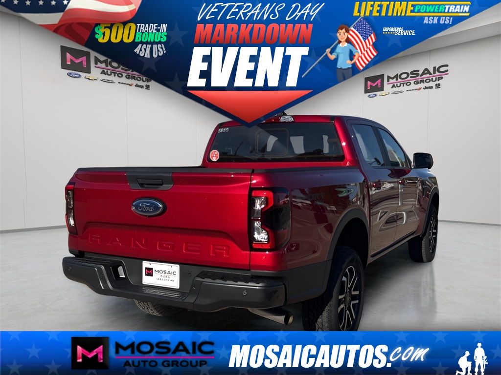 New 2025 Ford Ranger Lariat Trucks