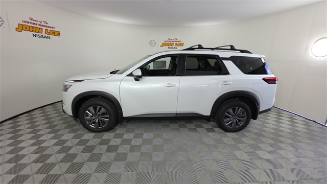 2025 Everest White Pearl Tricoat Nissan Pathfinder SV FWD SUV