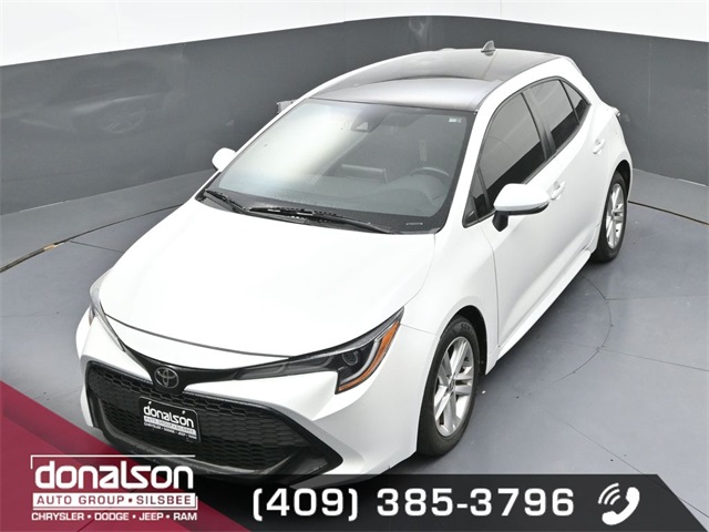 used 2021 Toyota Corolla Hatchback car, priced at $17,444