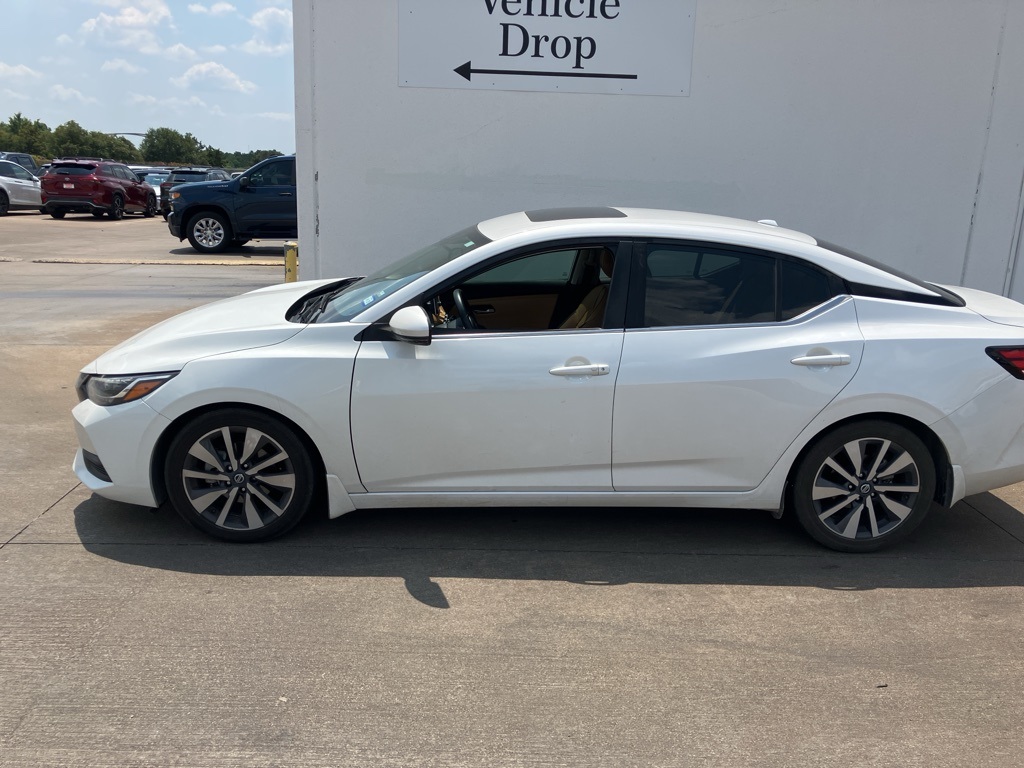 Used 2020 Nissan Sentra SV with VIN 3N1AB8CV2LY255766 for sale in Katy, TX