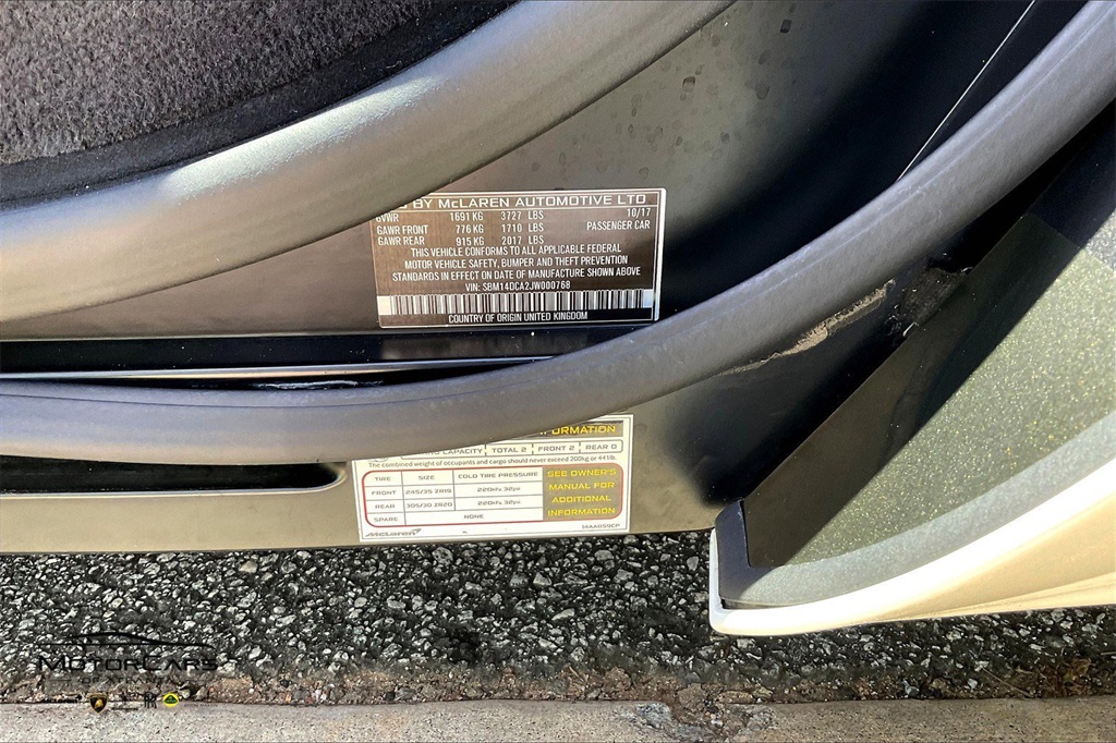 2018 McLaren 720S Performance RWD Coupe