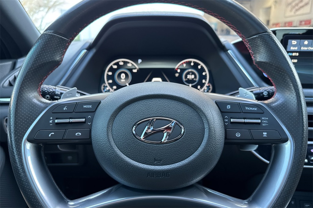 used 2021 Hyundai Sonata car, priced at $17,990