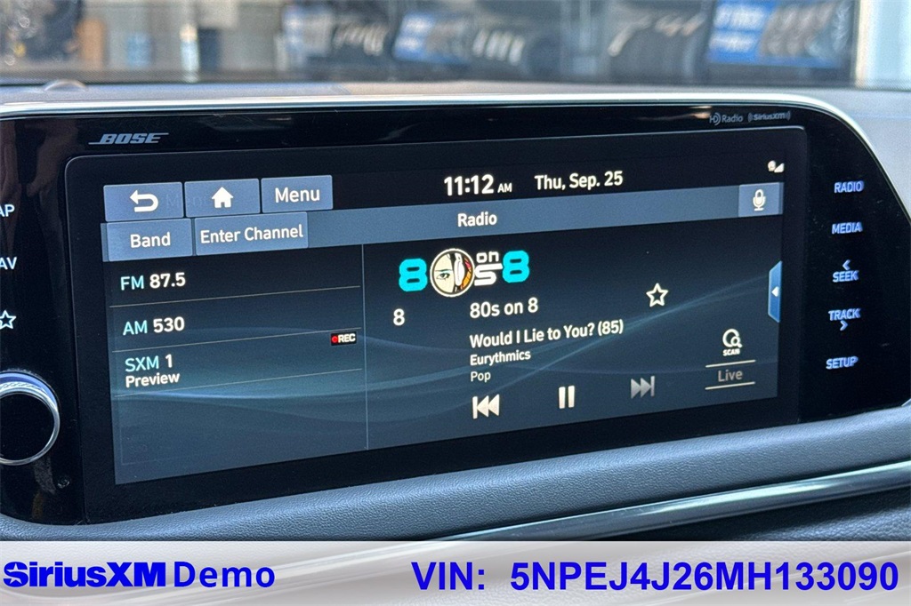 used 2021 Hyundai Sonata car, priced at $17,990