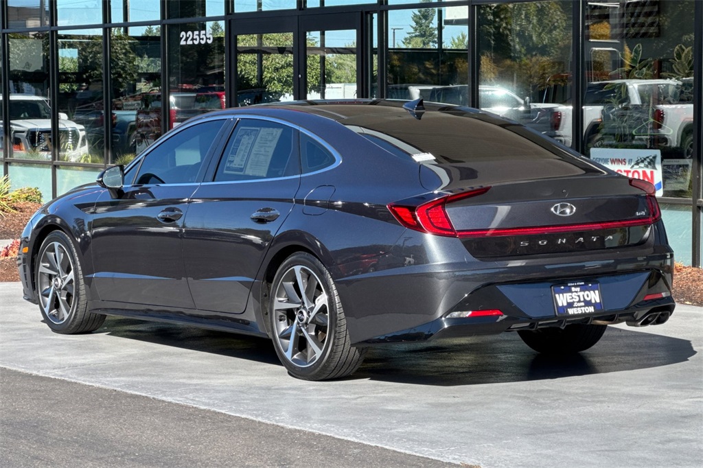 used 2021 Hyundai Sonata car, priced at $17,990