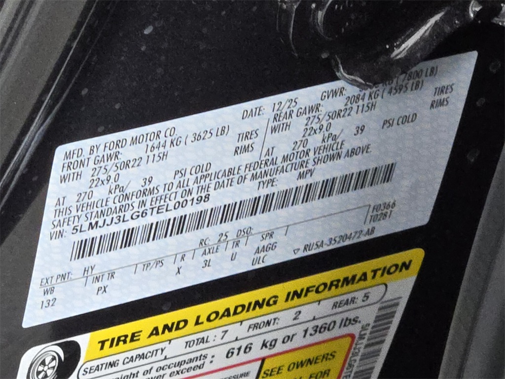 new 2026 Lincoln Navigator L car, priced at $108,340