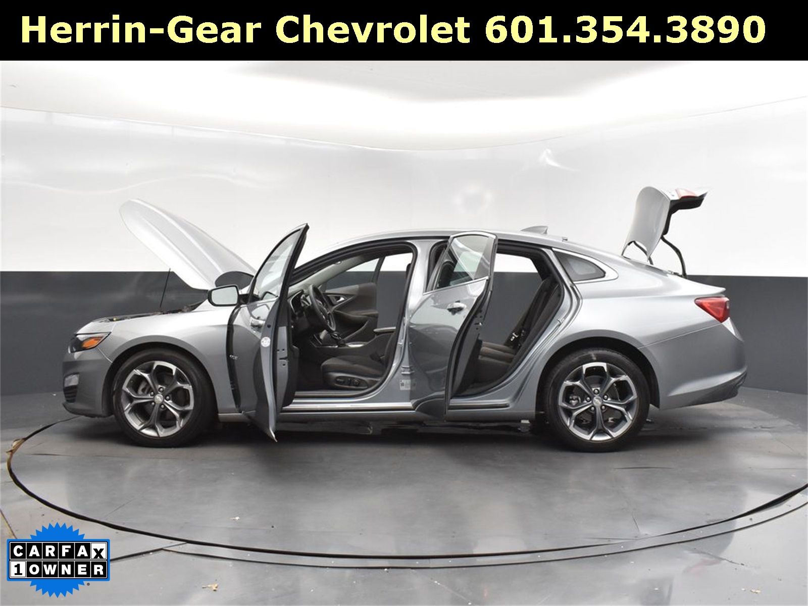 2023 Sterling Gray Metallic Chevrolet Malibu LT FWD Sedan
