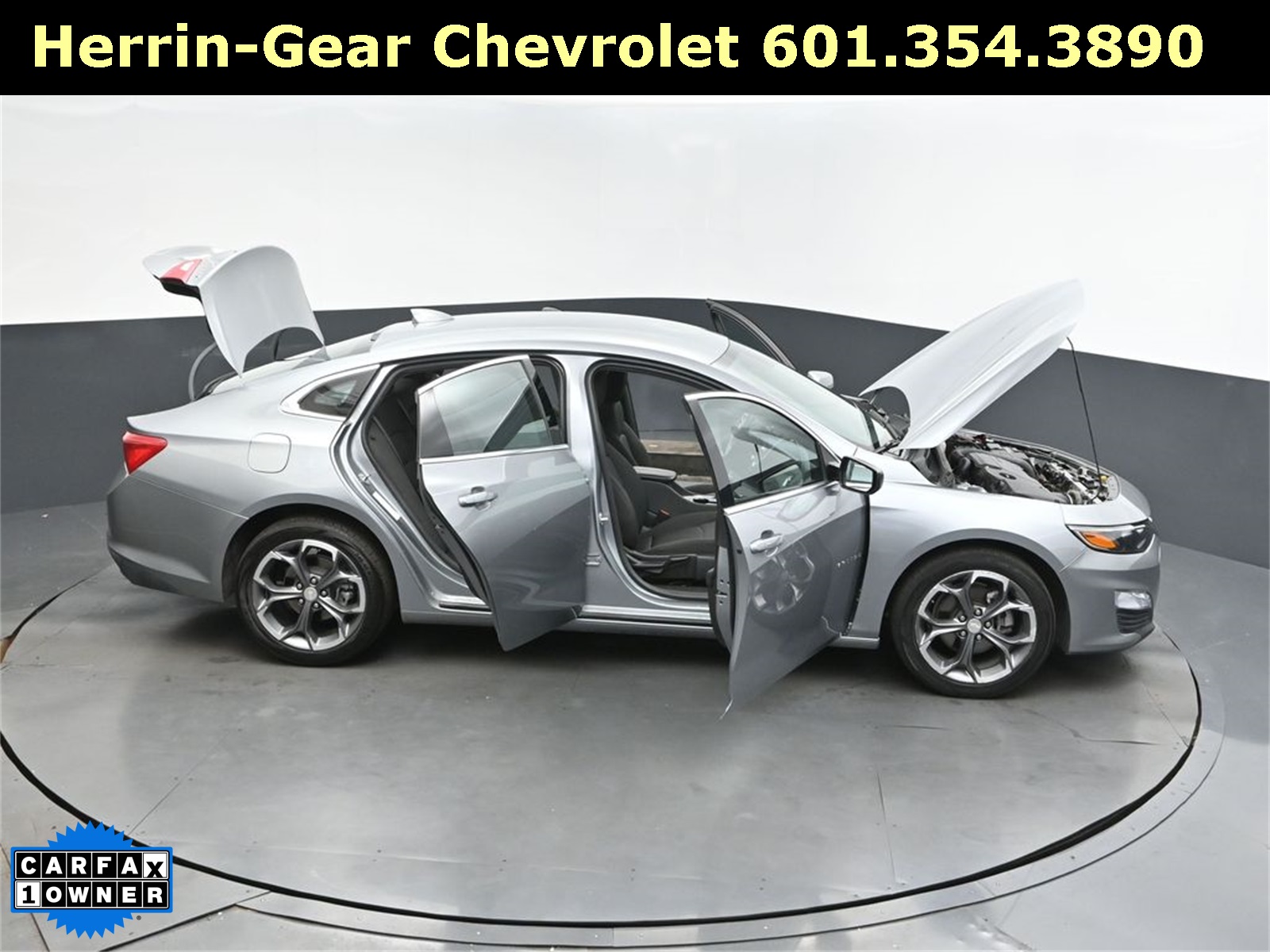 2023 Sterling Gray Metallic Chevrolet Malibu LT FWD Sedan