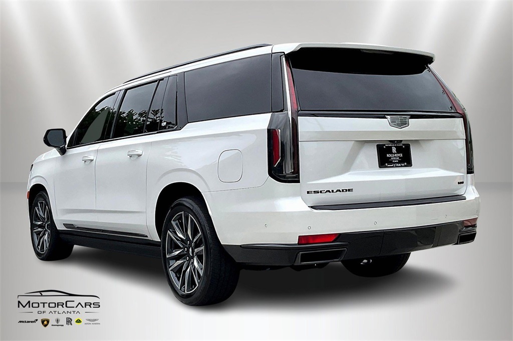2021 Crystal White Tricoat Cadillac Escalade ESV Sport 4X4 SUV
