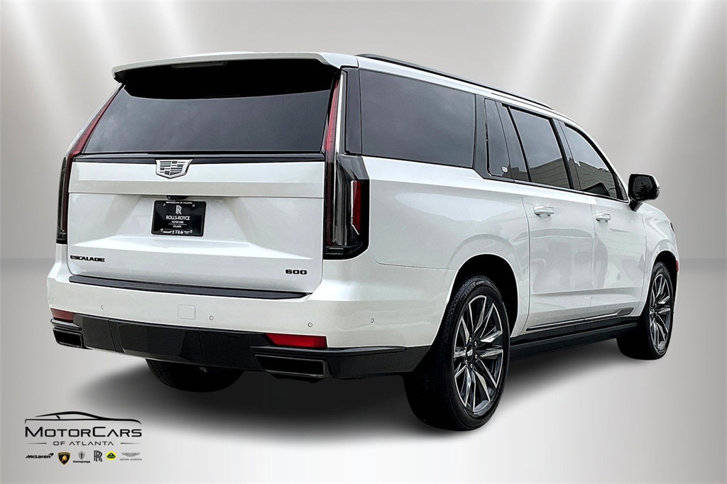 2021 Crystal White Tricoat Cadillac Escalade ESV Sport 4X4 SUV