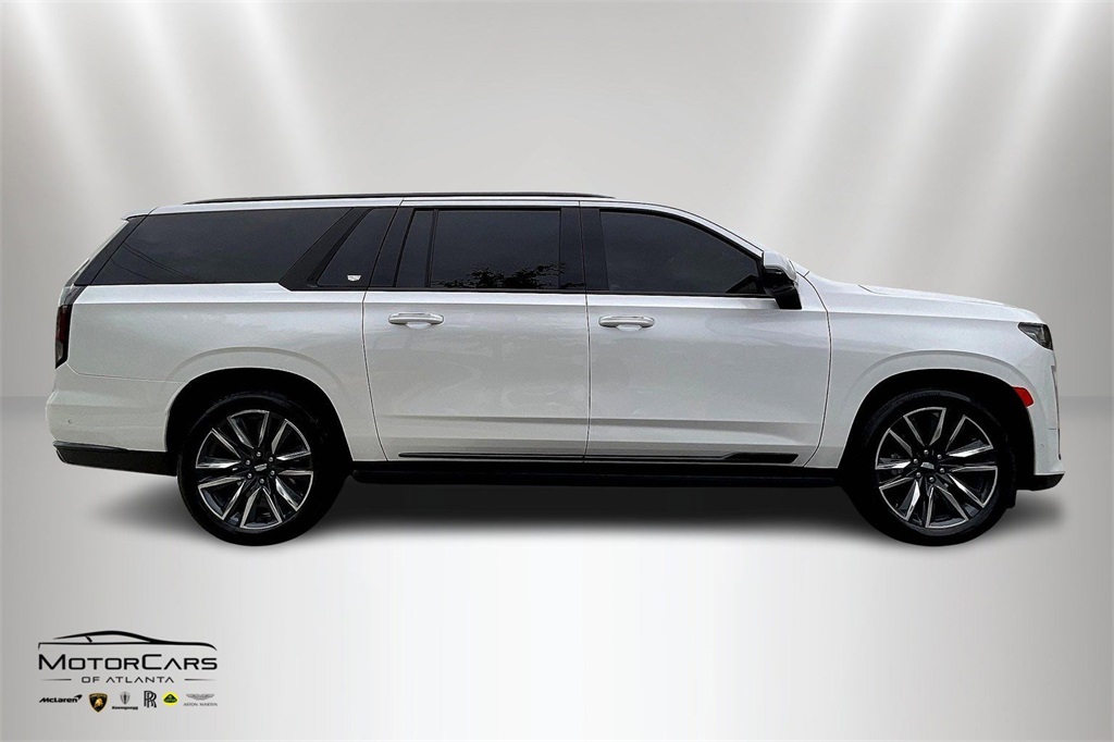 2021 Crystal White Tricoat Cadillac Escalade ESV Sport 4X4 SUV