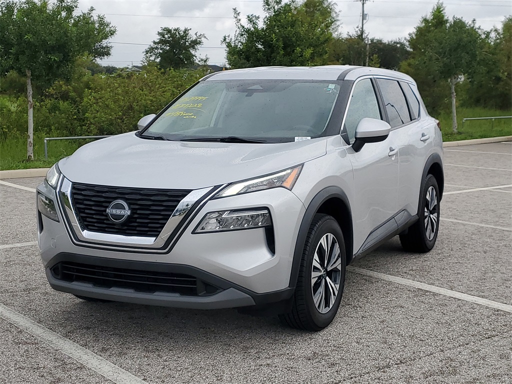 2023 Brilliant Silver Metallic Nissan Rogue SV AWD SUV
