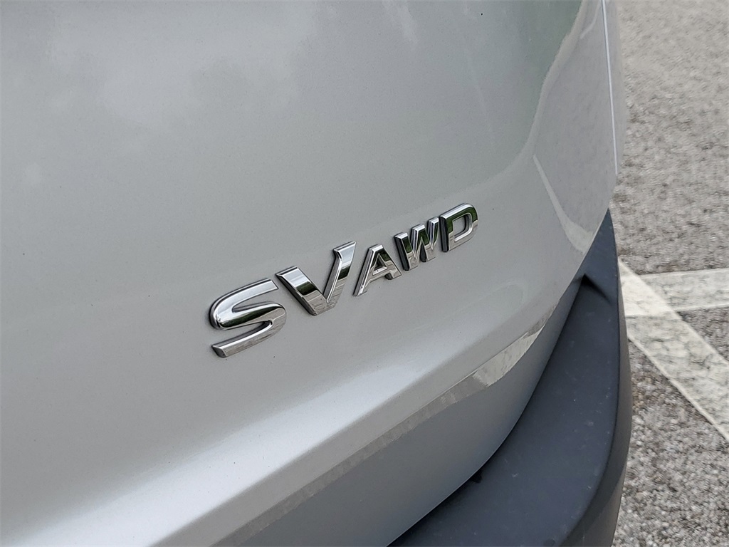 2023 Brilliant Silver Metallic Nissan Rogue SV AWD SUV