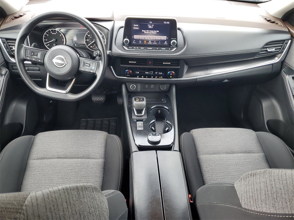 2023 Brilliant Silver Metallic Nissan Rogue SV AWD SUV