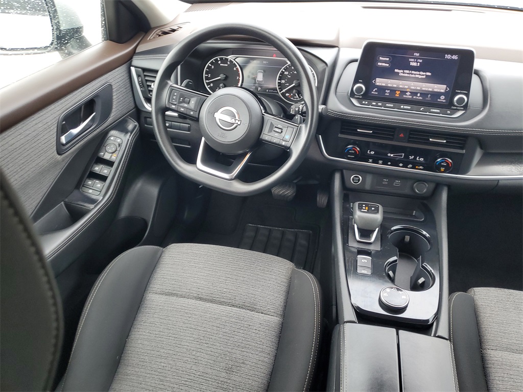 2023 Brilliant Silver Metallic Nissan Rogue SV AWD SUV