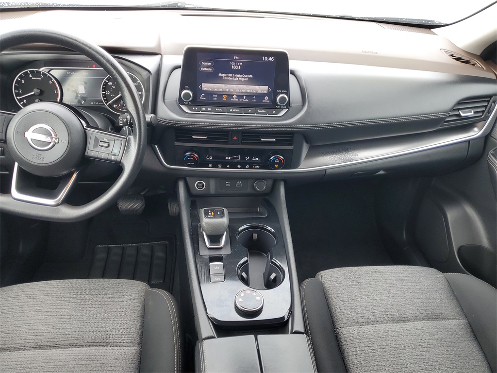 2023 Brilliant Silver Metallic Nissan Rogue SV AWD SUV