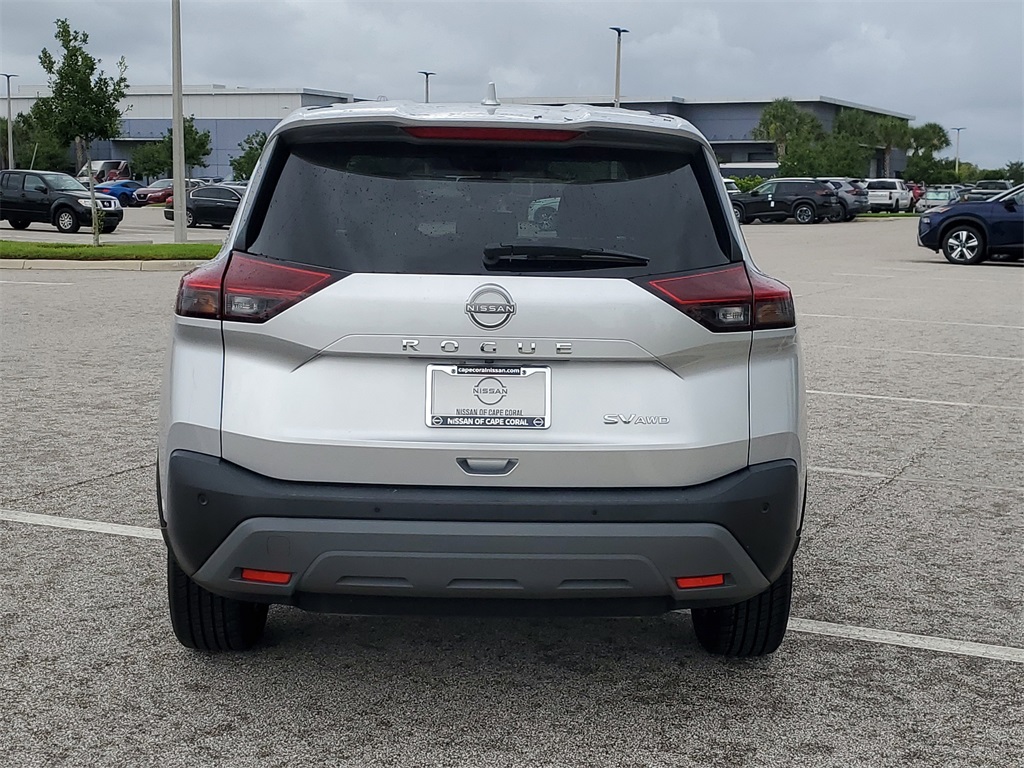 2023 Brilliant Silver Metallic Nissan Rogue SV AWD SUV