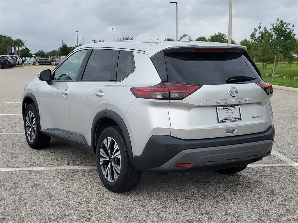 2023 Brilliant Silver Metallic Nissan Rogue SV AWD SUV