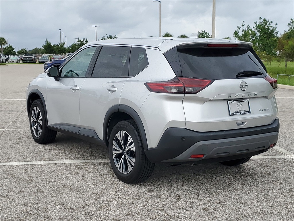 2023 Brilliant Silver Metallic Nissan Rogue SV AWD SUV