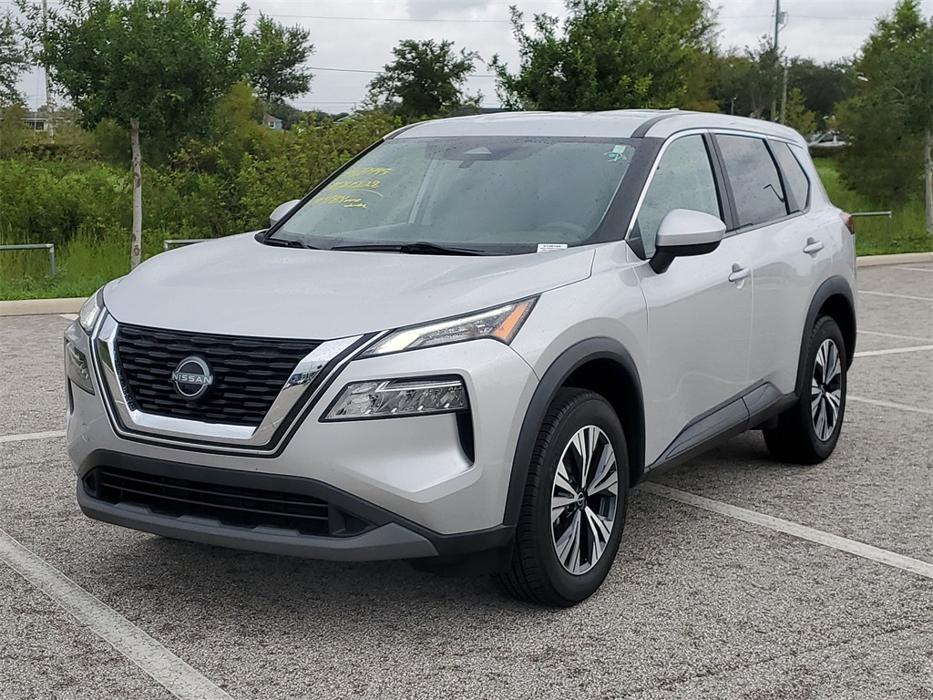 2023 Brilliant Silver Metallic Nissan Rogue SV AWD SUV